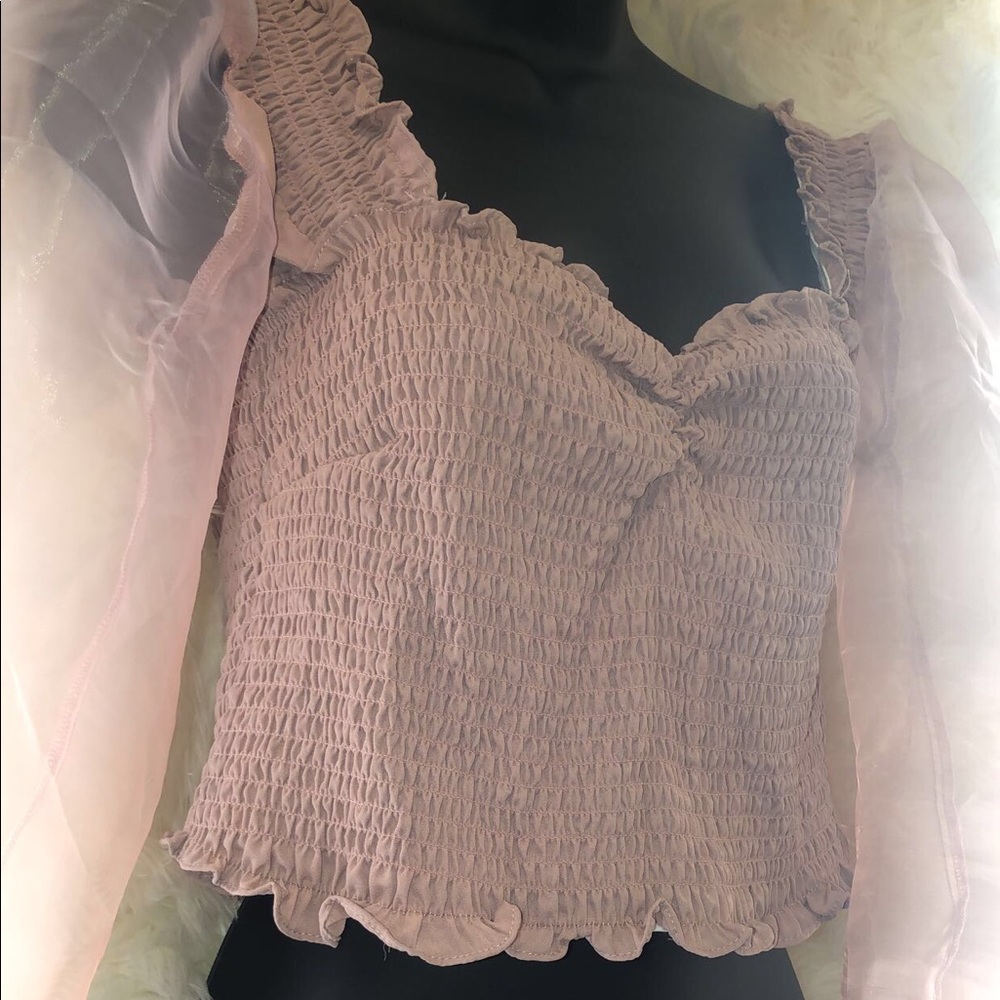 Tool Crop Top Stretch